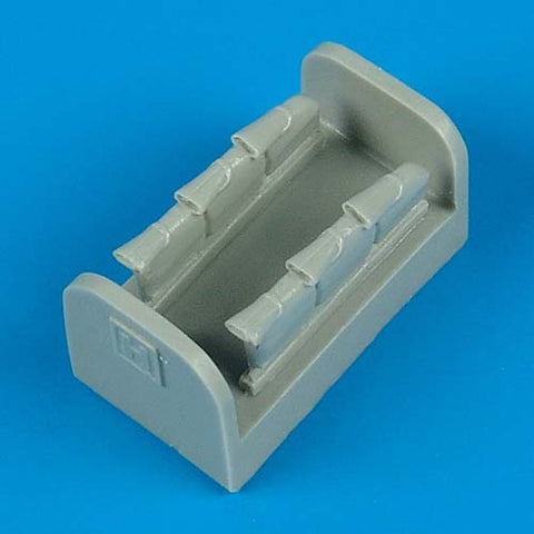 クイックブースト 72123 1/72 ホーカー ハリケーン Mk.II フィッシュテイル型 排気管（ハセガワ用）