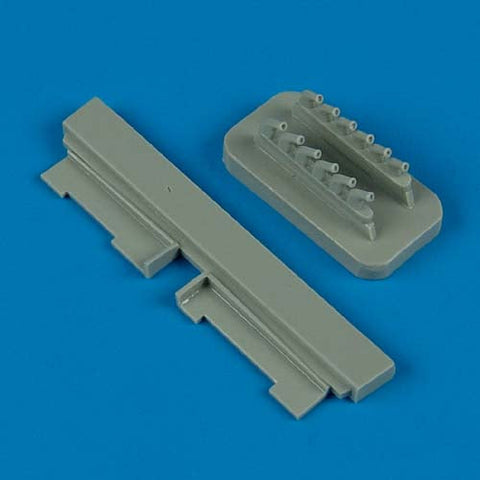 クイックブースト 72280 1/72 P-51B/C ムスタング 排気管（ハセガワ用）