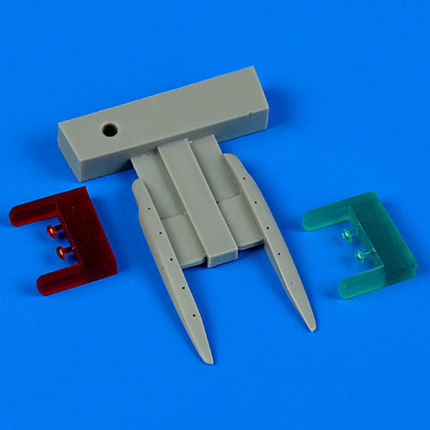 クイックブースト 72429 1/72 メッサーシュミット Bf110C/E/F ポジショニングライト（エデュアルド用）