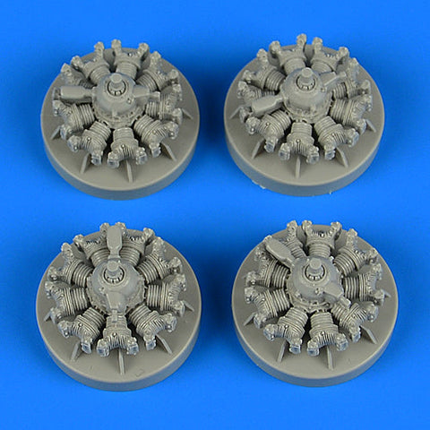 クイックブースト 72574 1/72 ボーイング B-17G フライングフォートレス エンジン（エアフィックス用）