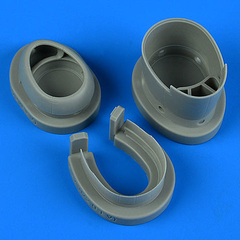 クイックブースト 72685 1/72 P-47D/M サンダーボルト カウリング(冷却フラップ閉状態)(レベル用)