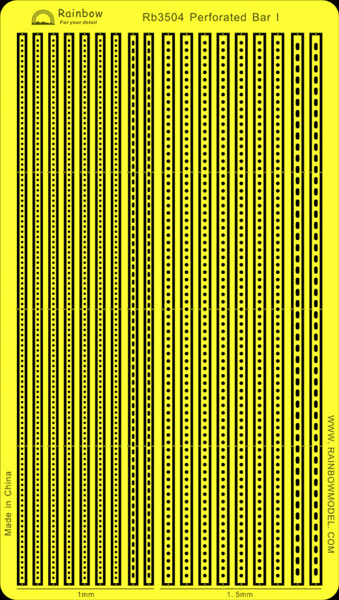 レインボーモデル Rb3504 1/350 穴あき桁I