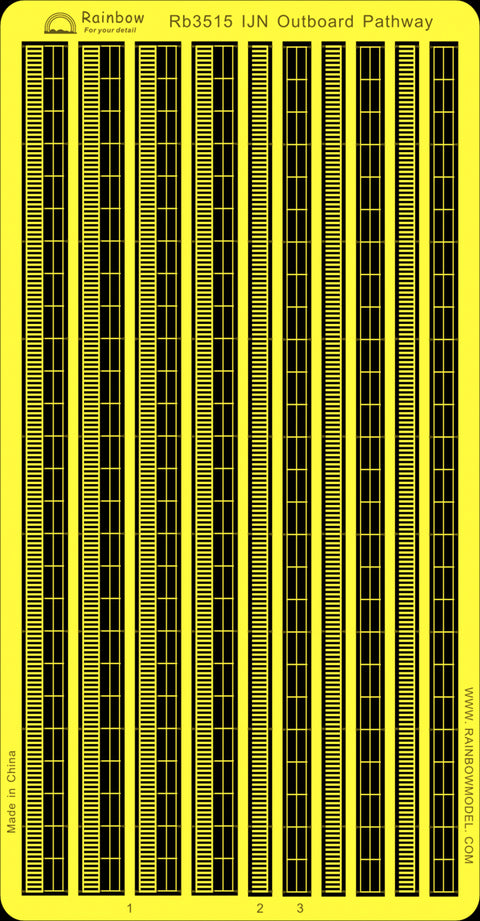 レインボーモデル Rb3515 1/350 日本海軍 艦艇用 舷外通路