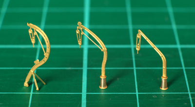 レインボーモデル Rb3536 1/350 日本海軍 艦艇用 ダビットII(甲板用) [3DP+PE]