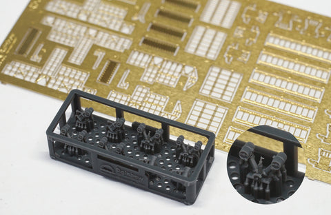 レインボーモデル Rb3544 1/350 日本海軍 爆雷架台 [3DP+PE]