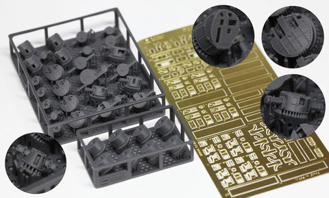 レインボーモデル Rb3577 1/350 日本海軍 火器管制装置4 [3DP+PE]