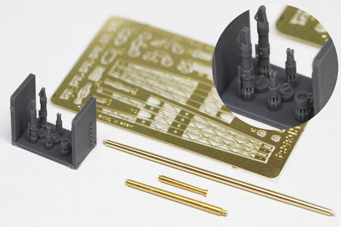 レインボーモデル Rb3584 1/350 日本海軍 戦艦用デリックセット4（長門型用）