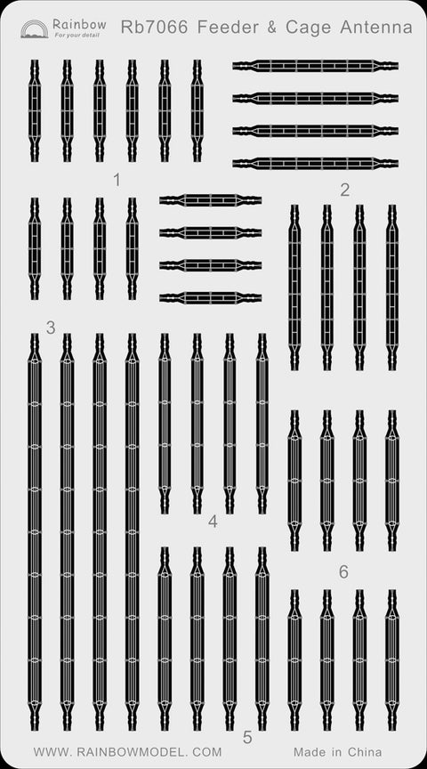 レインボーモデル Rb7066 1/700 日本海軍 艦艇用 空中線