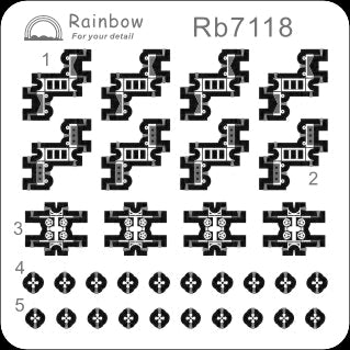 レインボーモデル Rb7118 1/700 日本海軍 93式1/3型61cm酸素魚雷 [3DP+PE]