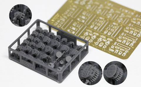 レインボーモデル Rb7151 1/700 日本海軍 火器管制装置1 [3DP+PE]