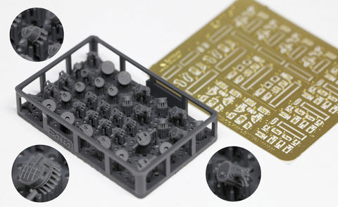 レインボーモデル Rb7152 1/700 日本海軍 火器管制装置2 [3DP+PE]