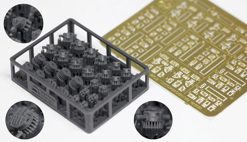 レインボーモデル Rb7153 1/700 日本海軍 火器管制装置3 [3DP+PE]