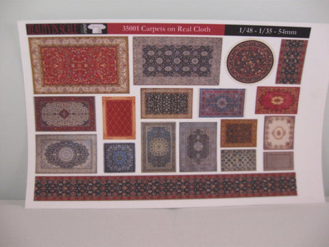 リアリティインスケール 35001 1/35 カーペット（布）