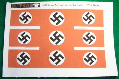 リアリティインスケール 35005 1/35 ドイツ・スワスチカ国旗(布製)