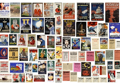 リアリティインスケール 35028 1/35 第二次世界大戦時代の商業および政治ポスター - ミックス