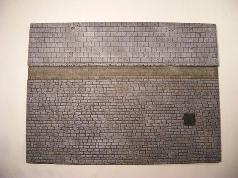 リアリティインスケール 35087 1/35 大きな石畳の道 歩道付き