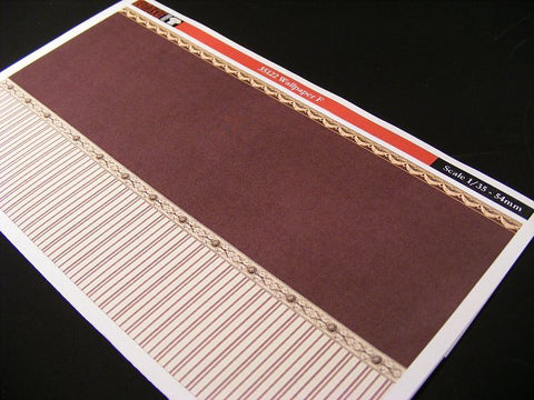 リアリティインスケール 35122 1/35 壁紙 F シート A4