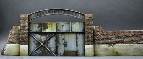 リアリティインスケール RIS35269 1/35 古い工場の門扉（ レジンパーツ×7）