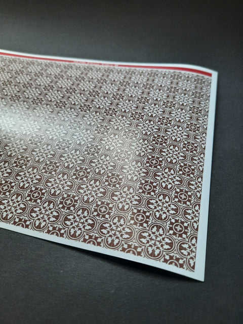 リアリティインスケール 35296 1/35 フロアタイル B - シート 14 x 20cm