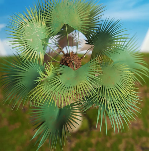 リアリティインスケール PLM19 1/35 パームリーフ - タイプ 3 - 2 つの異なるサイズの 24 枚の葉