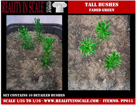 リアリティインスケール PP015 1/35 小さな木のタイプ 2 - プラスチック製植物