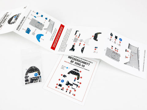 レッドフォックススタジオ RFSQS-24003 1/24 Bf 109G-10 (トランぺッター用)