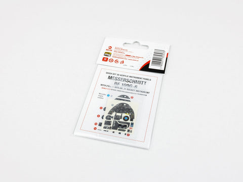 レッドフォックススタジオ RFSQS-24004 1/24 メッサーシュミット Bf 109G-6 WFR.GR.21 ロケットパネル（トランペッター用）