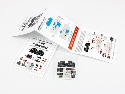 レッドフォックススタジオ RFSQS-24006 1/24 P-47D サンダーボルト（キネティック用）