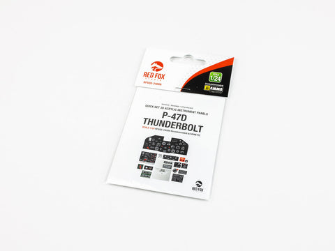 レッドフォックススタジオ RFSQS-24006 1/24 P-47D サンダーボルト（キネティック用）