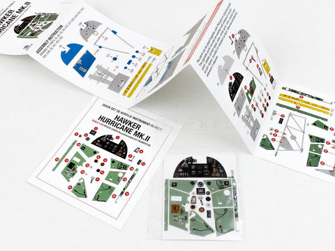 レッドフォックススタジオ RFSQS-24009 1/24 ホーカーハリケーン Mk.II (トランペッター用)