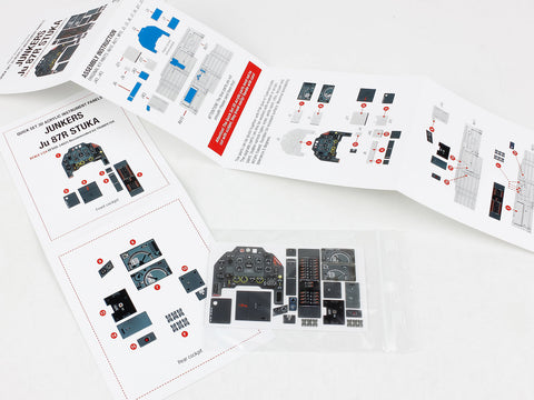 レッドフォックススタジオ RFSQS-24025 1/24 ユンカース Ju 87R シュトゥーカ (トランぺッター用)