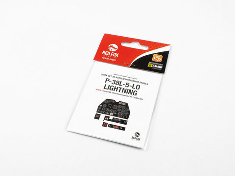 レッドフォックススタジオ RFSQS-32003 1/32 P-38L-5-LO ライトニング (トランぺッター用)