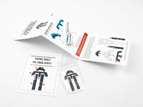 レッドフォックススタジオ RFSQS-32006 1/32 フォッケウルフ Fw190 A-8/R11 (レベル用)