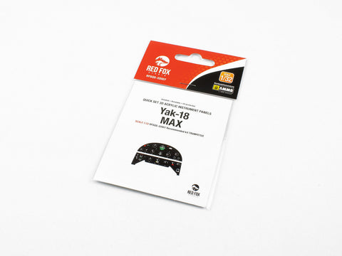 レッドフォックススタジオ RFSQS-32007 1/32 ヤコブレフ Yak-18 マックス (トランぺッター用)