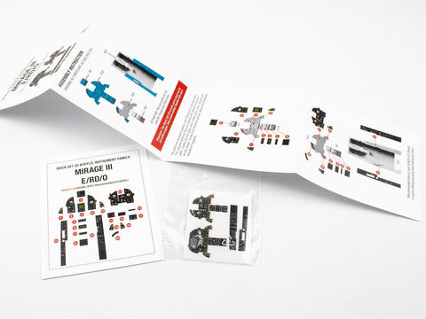 レッドフォックススタジオ RFSQS-32011 1/32 ミラージュ III E/RD/O (レベル用)
