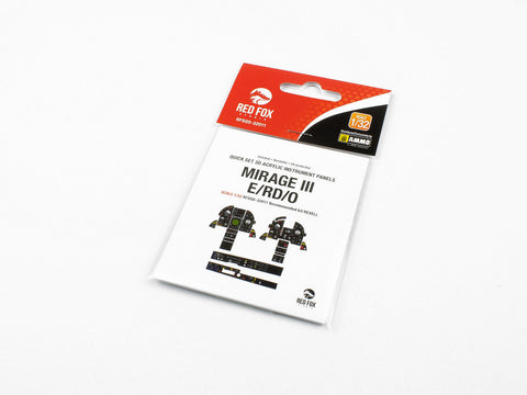レッドフォックススタジオ RFSQS-32011 1/32 ミラージュ III E/RD/O (レベル用)