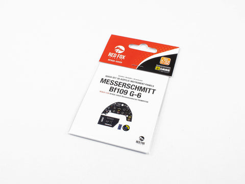 レッドフォックススタジオ RFSQS-32020 1/32 メッサーシュミット Bf 109G-6 (トランぺッター用)