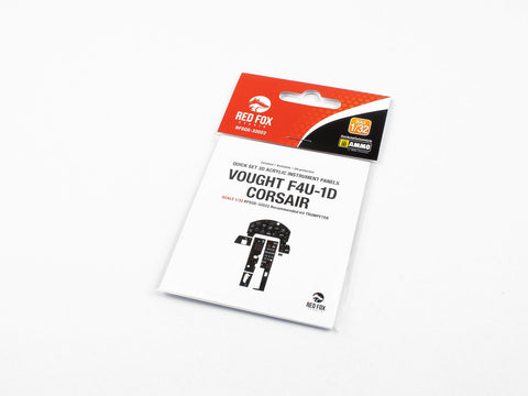 レッドフォックススタジオ RFSQS-32022 1/32 ヴォート F4U-1D コルセア (トランぺッター用)