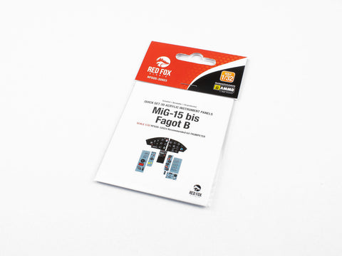 レッドフォックススタジオ RFSQS-32023 1/32 MiG-15 ビス・ファゴット B (トランぺッター用)
