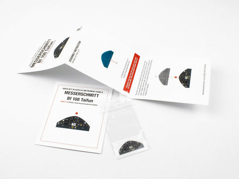 レッドフォックススタジオ RFSQS-32026 1/32 メッサーシュミット Bf 108 タイフーン (エデュアルド用)