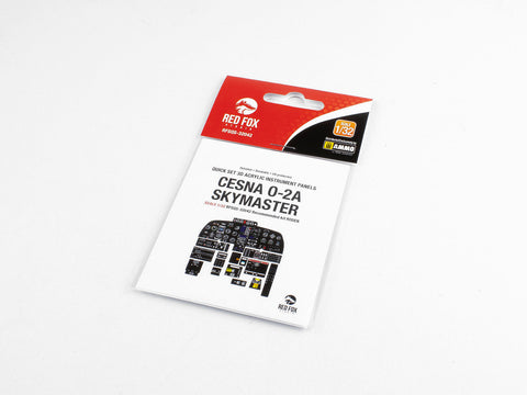 レッドフォックススタジオ RFSQS-32042 1/32 セスナ O-2A スカイマスター (ローデン用)