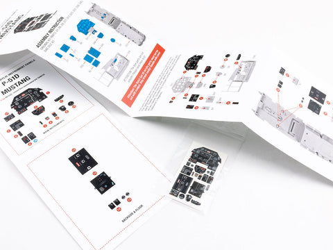 レッドフォックススタジオ RFSQS-32044 1/32 P-51D マスタング (タミヤ用)