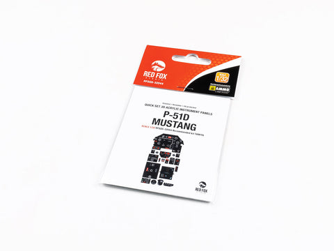 レッドフォックススタジオ RFSQS-32044 1/32 P-51D マスタング (タミヤ用)