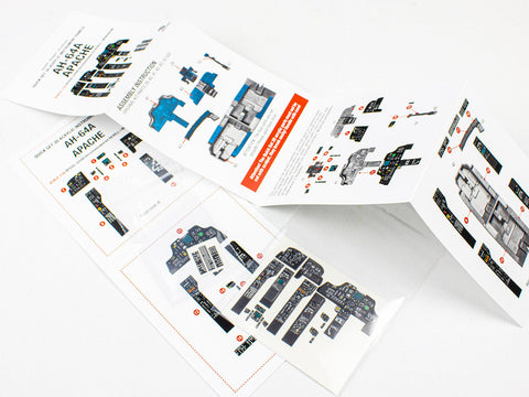 レッドフォックススタジオ RFSQS-32048 1/32 AH-64A アパッチ (レベル/モノグラム用)