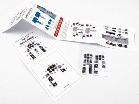 レッドフォックススタジオ RFSQS-32060 1/32 F/A-18F スーパーホーネット (トランぺッター用)