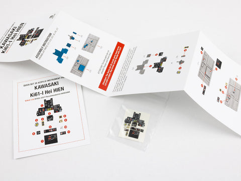 レッドフォックススタジオ RFSQS-32077 1/32 川崎 Ki61-I ハイン (ハセガワ用)