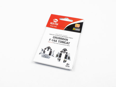 レッドフォックススタジオ RFSQS-32081 1/32 グルーマン F-14A トムキャット (タミヤ用)