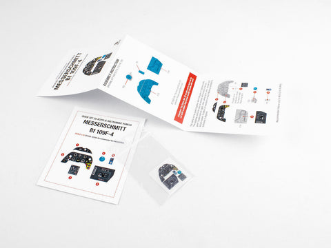 レッドフォックススタジオ RFSQS-32095 1/32 メッサーシュミット Bf 109F-4 (ハセガワ用)