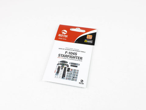 レッドフォックススタジオ RFSQS-32124 1/32 F-104S スターファイター (イタレリ用)