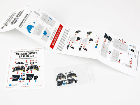 レッドフォックススタジオ RFSQS-32129 1/32 Bf 109G-2/G-4 (レベル用)